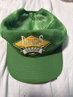 Ducks Oregon キャップ 緑　ヴィンテージ　90s