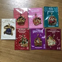 東京ディズニーランド 来園者プレゼント　チャーム　非売品　未開封　7点セット