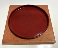 【未使用】うるし塗り　お盆 ゴトウ　漆器