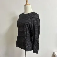 vintage レーヨンブラウス