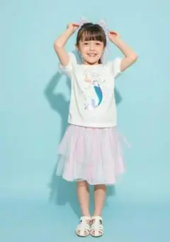 アリエル　Tシャツ　　90cm　ブランシェス タグ付き新品