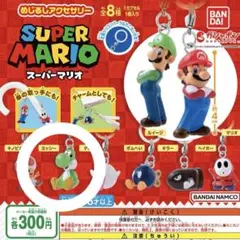 ニンテンドー スーパーマリオ　めじるしアクセサリー　 ヨッシー ガチャガチャ