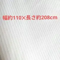 オフホワイト 　細いストライプ　綿生地