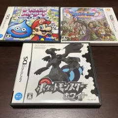 【ゲームソフト】ポケモンホワイト　ドラゴンクエストⅪ　いただきストリート