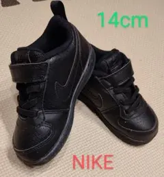 ☆NIKEナイキ 黒シューズ 14cm 美品☆