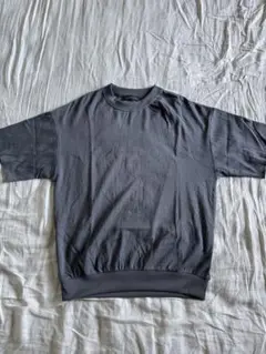 NANO UNIVERSE グレー クルーネック Tシャツ　オーバーサイズ