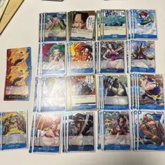 ワンピースカード 受け継がれる意志 青 デッキパーツ R以下4コン