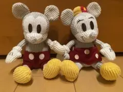 ミッキーとミニー　ぬいぐるみ