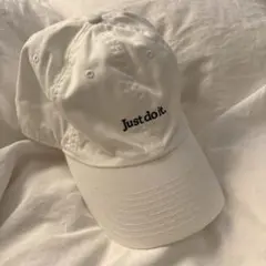 Nike Just do it. ホワイトキャップ
