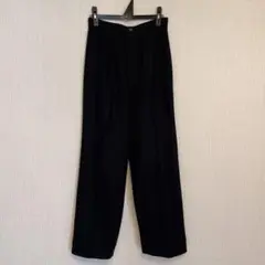 ウール100% ストレートパンツ 高級婦人服 ★美品★