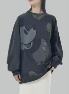 ミッキー トレーナー スタンディングポーズMAGICAL LABEL ディズニー