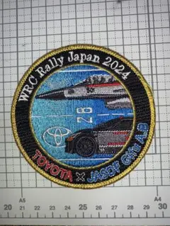 航空自衛隊WRC Rally Japan 2024飛行開発実験団コラボ ワッペン 航空自衛隊 WRC Rally Japan 2024ワッペン - メルカリ