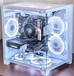 2面ガラス ゲーミングPC Ryzen5 5600 RTX3070 Wi-Fi