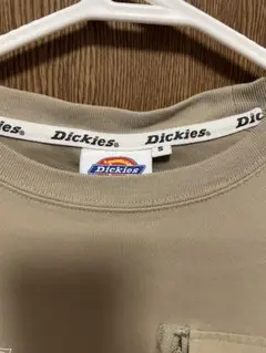 Dickies ポケット付き Tシャツ Sサイズ ベージュ