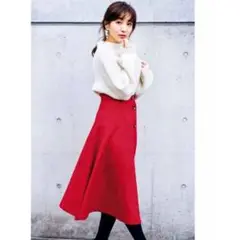 ビッキー♡赤スカート♡マイストラーダ♡スナイデル♡デート♡ルシェルブルー♡ルネ