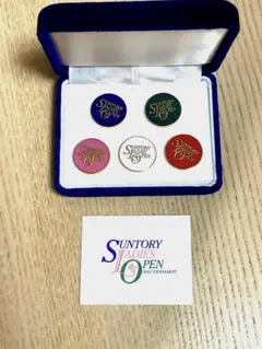 SUNTORY LADIES OPEN ゴルフマーカー 5個セット