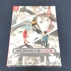 Switch アノニマスコード 限定版 新品未開封 ANONYMOUS CODE