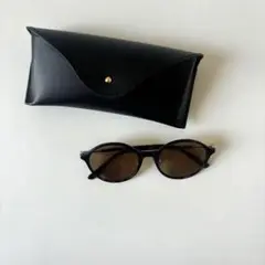 未使用級 UNITED ARROWS アローズ　ラウンドフレームサングラス