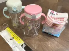 リッチェル　スケーター　ストローマグ　離乳食保存容器