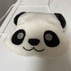 【美品】パンダ型ポシェット手のひらサイズ