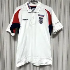 アンブロ　 umbro サッカーイングランド代表ポロシャツ Nationwide