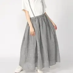 Samantha Mos2 サスペンダー付きギャザースカート