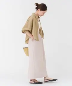 IENA　ラミーリヨセルショートシャツ　38