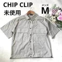 新品 未使用 CHIP CLIP 半袖 厚手シャツ メンズM 男女兼用 ゆったり