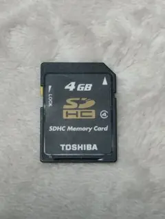 SDカード SDHCカード 4GB 東芝 TOSHIBA メモリーカード