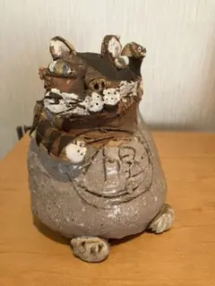 森正陶芸2個セット魚形陶器の装飾品 森正陶芸2個セット魚形陶器の装飾品