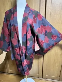 羽織 「紅葉のささやき」仕付け糸付き