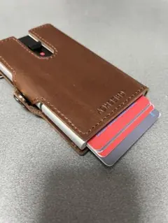 レザーカードケース（小銭入れ付き）