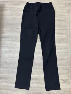 ウエストゴム付き　黒スキニーエアパンツ
