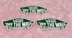 VANS OFF THE WALL ステッカー　緑