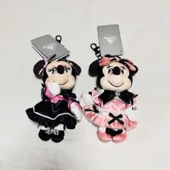 ディズニーストア　ミニー　doll style ぬいぐるみ　キーチェーン