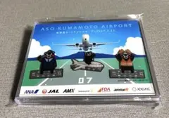 阿蘇熊本空港　新ターミナルオープン記念グッズ限定品　くまモンピンバッジセット新品
