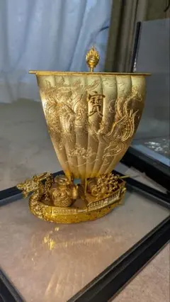 黄金宝船　置物
