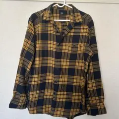 UNIQLO チェック柄 長袖シャツ Mサイズ