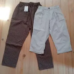 PAIR MANON 　薄手パンツ　2点セット　150cm