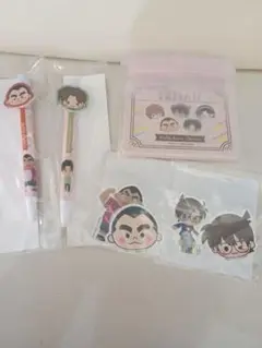 [セット]名探偵コナン♥️少年探偵団　セガラッキーくじ　がくせいへん