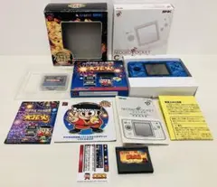 ネオジオポケットカラー本体　アルゼ公式攻略ナビセット　大花火　おまけデルソル2