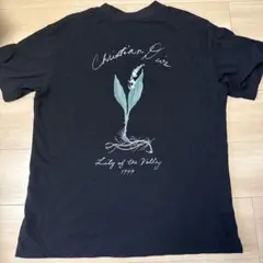 Christian Dior クリスチャン ディオール 半袖 黒 Tシャツ夏 花