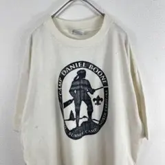 USA製 90s camp daniel boone シングルステッチ Tシャツ