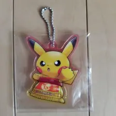 ポケモン 力士風のピカチュウ アクリルチャーム ポケモンセンタートウキョーDX