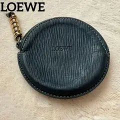 美品✨️LOEWE ロエベ ベラスケス　コインケース　ラウンド　グリーン