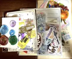 ジャンクジャーナル　コラージュ　紙もの　素材セット
