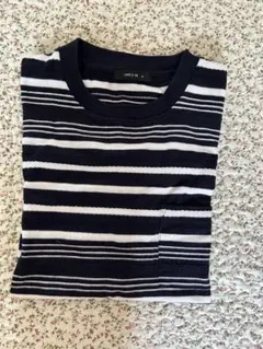 COMME CA ISM ストライプTシャツMサイズ