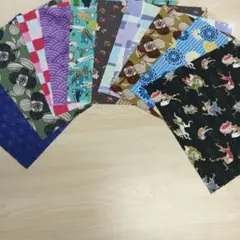 ★A50★カットクロス/プリント生地/国産/25cm×25cm/10点
