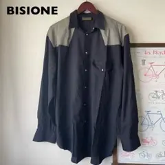 48【BISIONE】ビジョーネ　シャツ　40/ 15/ 3/4