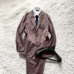 <美品>TAGLIATORE 24年モデル dakar ブラウン スーツ 48
